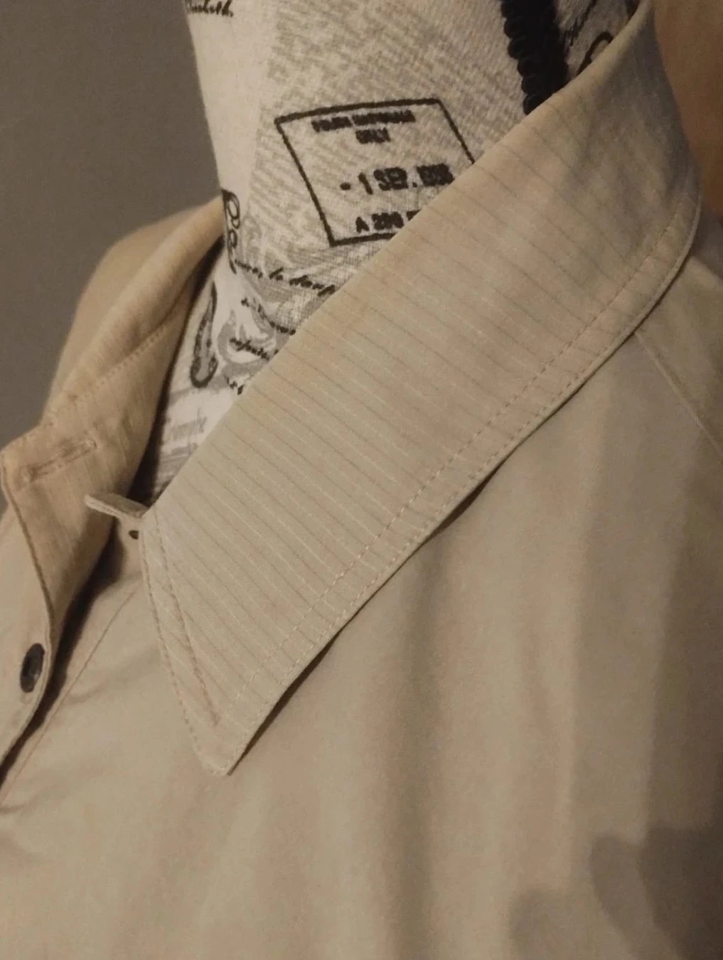 Veste creme, listrado,Cinoche Vintage T42 – photo 7